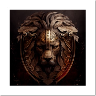 Emblem of the Lion Posters and Art